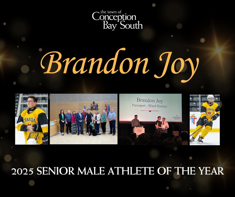 conception bay south Brandon Joy 2025 Male Athlete of the year