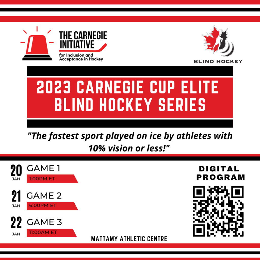 2023 Carnegie cup élite blind hockey series 