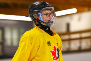 Blind Hockey Spotlight April 2026 – Eli Bomers