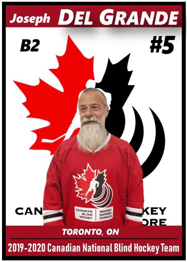 joseph's Team Canada hockey card, B2 # 5