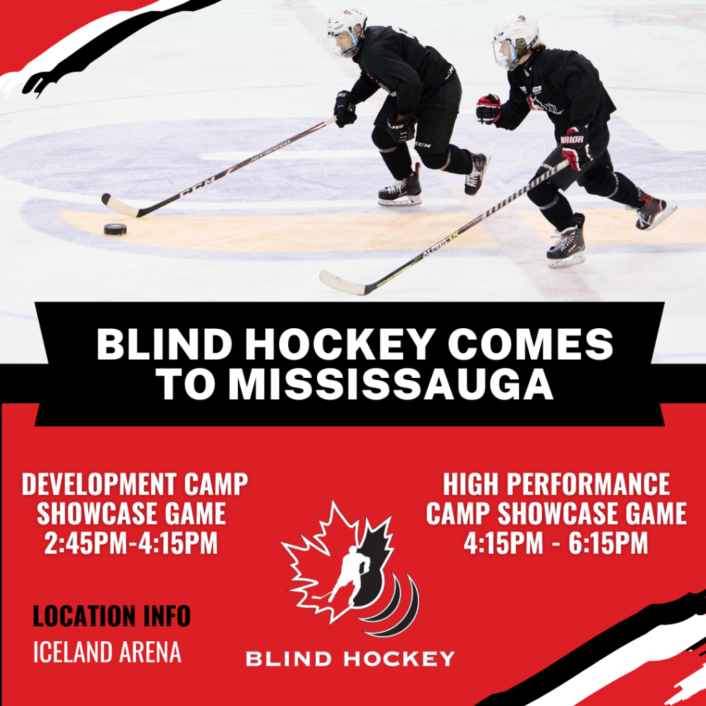 Blind Hockey comes to Mississauga