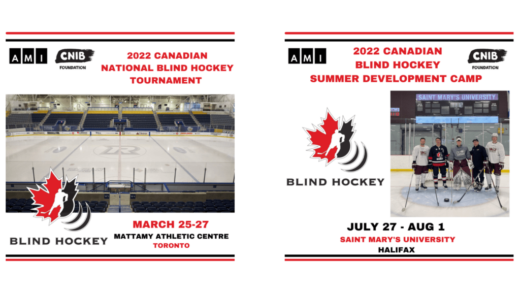 2022 canadian national blind hockey tournament 2022 Canadian Blind Hockey Summer Development Camp 