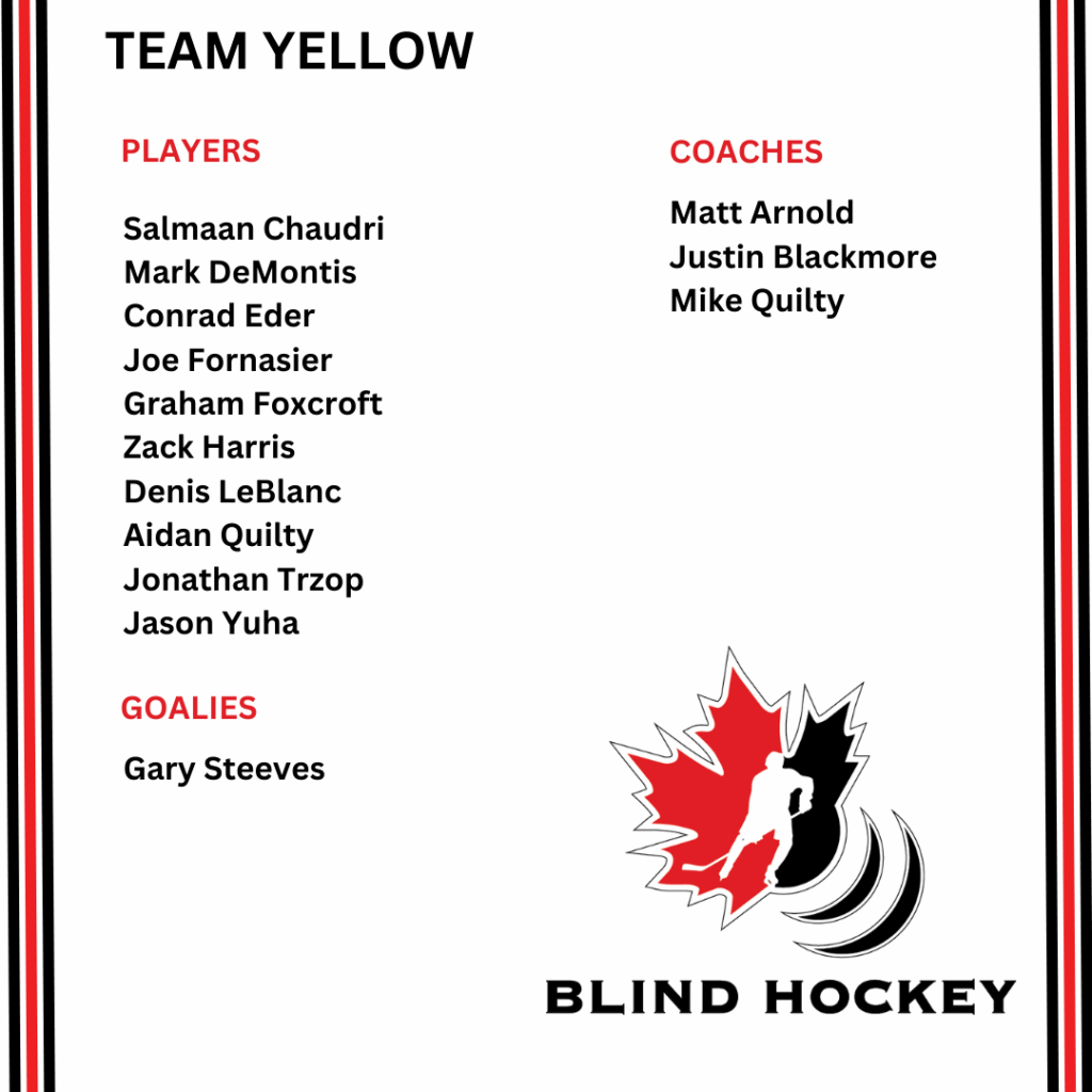 Salmaan Chaudri Mark DeMontis Conrad Eder Joe Fornasier Graham Foxcroft Zack Harris Denis LeBlanc Aidan Quilty Jonathan Trzop Jason Yuha Gary Steeves Matt Arnold Justin Blackmore Mike Quilty